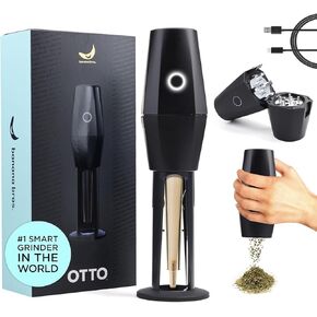 Banana Bros - OTTO Electric Smart Spice Grinder - Automatic AI Grinding Machine - OG Black