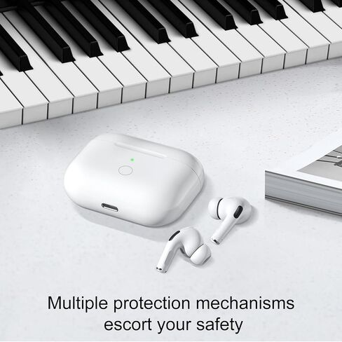 CCAN Wireless Charging Case Compatible with Air Pod Pro 2nd & 1st Generation, Air Pod Pro 2 1 Charger Case Replacement with Bluetooth Pairing Sync Button in Saudi Arabia