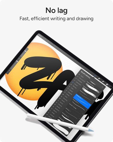 ZAGG Replacement Tips for Apple Pencil 1st Gen, 2nd Gen, & USB-C - Pack of 4, Smooth Writing, Perfect Friction, White in Kuwait