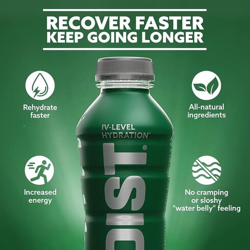 HOIST Premium Military Hydration Electrolyte Drink, Powerful IV-Level Hydration, Clinically Proven Performance Drink, Watermelon, 16 Fl Oz (Pack of 12) in Saudi Arabia