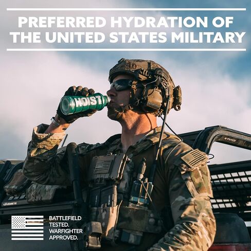 HOIST Premium Military Hydration Electrolyte Drink, Powerful IV-Level Hydration, Clinically Proven Performance Drink, Watermelon, 16 Fl Oz (Pack of 12) in Saudi Arabia