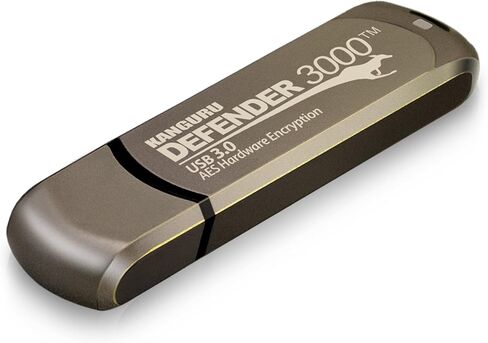 Kanguru Defender Elite30 SuperSpeed USB3.0, AES Hardware-Encrypted, Secure Flash Drive in Kuwait