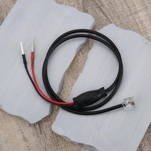 1pc RJ11 Rearview Mirror Plug Cord Radar Detector Power Cable 60cm Compatible with Escort Compatible with Valentine One Compatible with Uniden RJ11 Radar Detector(Middle Pin) in Kuwait