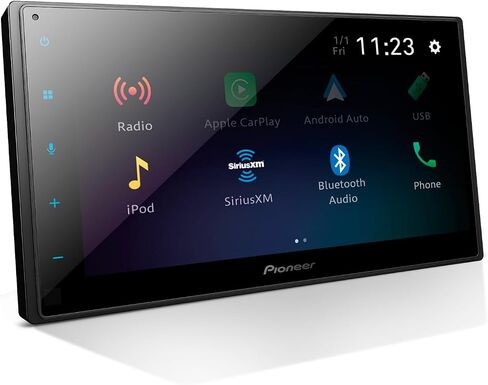 Pioneer DMH-2000NEX 6.8 بوصة مستقبل وسائط رقمية مزدوج Din، Apple CarPlay سلكي وAndroid Auto، بلوتوث، كاميرا احتياطية متوافقة، شاشة تعمل باللمس، ملاحة بلمسة واحدة in Kuwait