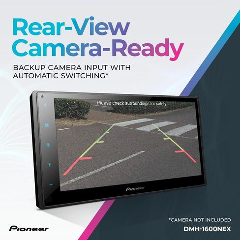 Pioneer DMH-2000NEX 6.8 بوصة مستقبل وسائط رقمية مزدوج Din، Apple CarPlay سلكي وAndroid Auto، بلوتوث، كاميرا احتياطية متوافقة، شاشة تعمل باللمس، ملاحة بلمسة واحدة in Kuwait