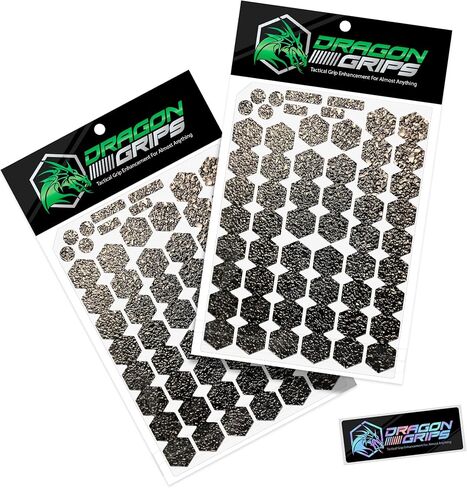 Universal Controller Grips, 18 Pcs Black Textured Non-Slip Rubber for Xbox, PS4 & PS5 Controller Grip Tape, Perfectly Fit to Any Handles, Sweat Resistant to Enhance Gaming Control, 1 Pack in Saudi Arabia
