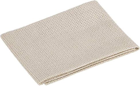 Riley Blake Zweigart Vintage Cloth Assortment by Lori Holt of Bee in My Bonnet | Aida, Tula, Cork Linen and Lugana Cross-Stitch Fabric for Stunning Needlework Creations (10-Count Tula Oatmeal) in Saudi Arabia