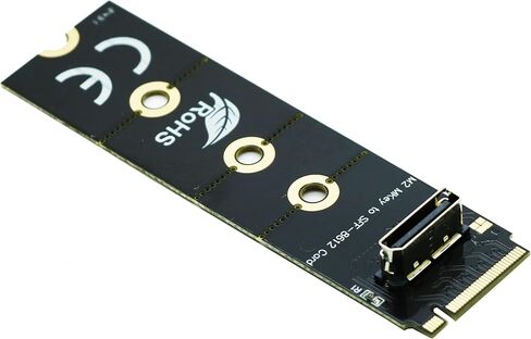 Sintech Oculink SFF-8611/8612 إلى M.2 NVME M-Key Interface Card in Kuwait