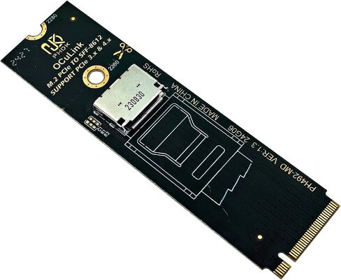 Sintech Oculink SFF-8611/8612 إلى M.2 NVME M-Key Interface Card in Kuwait