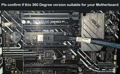 Sintech Oculink SFF-8611/8612 إلى M.2 NVME M-Key Interface Card in Kuwait