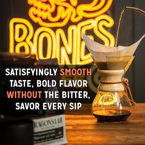 شركة القهوة في عظام Sinn-O-Bunn Flaved Bones Fags Coffee Coffee Pods لصالح صانع القهوة المنفرد المنخفض ، نكهة لفائف القرفة (12CT) in Saudi Arabia