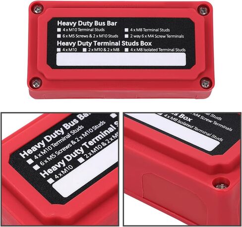 G-Plus 300a BUS BAR HUSTER DISTER MODULE DISTRITION TIRNALLING BLOCK DC 48V مع 4X M8 (5/16 " in Kuwait