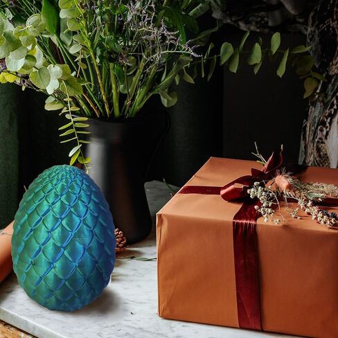 Dragon Egg 3D Dragon Dragon Fidget Toys للبالغين ، والديناصرة الكريستالية المرنة ثلاثية الأبعاد المطبوعة Dragon Dragon Dragon Dists for Autism/Ad (Luminous) in Kuwait