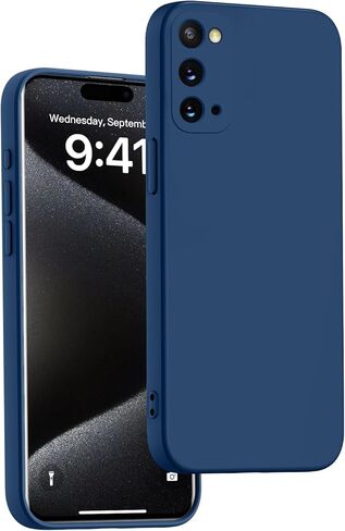 Designed for Galaxy S20 Plus Case,Silicone Slim Thin Shockproof [Soft] [Anti-Scratch] [Drop Protection],Red,MUS-XGJ-02-02 in Kuwait