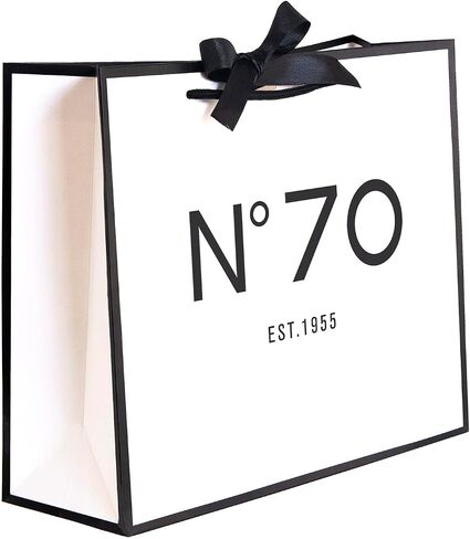 QLSKO 40th Birthday Keepsake Gift Paper Bag for Her Anniversary Party Present Shopping Tote Bags Women 40 Year Old Decorations Idea (1985 40th, Medium (Pack of 1)) in Saudi Arabia