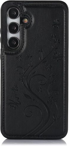 علبة الهاتف ASUWISH لـ Samsung Galaxy S25 Plus S25+ 5G مع حامل بطاقة الشاشة الزجاجية المقسّر in Kuwait