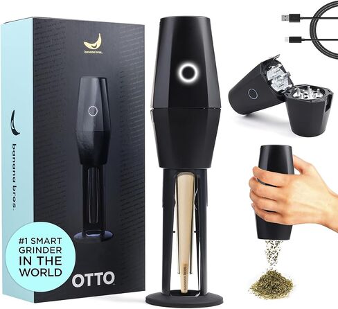 Banana Bros - OTTO Electric Smart Spice Grinder - Automatic AI Grinding Machine - OG Black in Kuwait