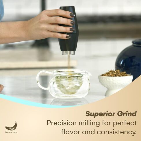 Banana Bros - OTTO Electric Smart Spice Grinder - Automatic AI Grinding Machine - OG Black in Kuwait