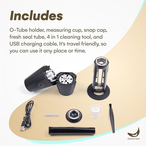 Banana Bros - OTTO Electric Smart Spice Grinder - Automatic AI Grinding Machine - OG Black in Kuwait