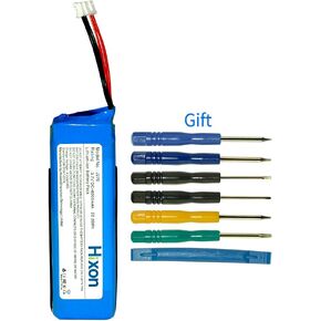 Hixon JBL Charge 2+ Battery OEM 6000mAh Li-Polymer Battery for JBL Charge 2+, Charge 2 Plus, Compatible with JBL MLP912995-2P
