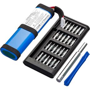 7000mAh High-Capacity Extended Replacement Battery for JBL Xtreme 3 Wireless Bluetooth Speaker, fits Part no GSP-2S2P-XT3A