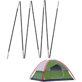 Tent Poles Replacement Compatible with Coleman 2 Person Sundome Camping Tent, Pre-Assembled Replacement Poles for Coleman, Easy to Install, Lightweight Fiberglass, 1 Pack