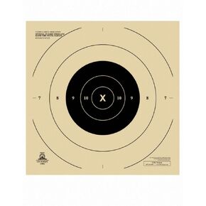 Official NRA B-8C Target, 25 Yard Slow Fire Center, Paper Target, Repair Center for B-8, 10.5" x 10.5"