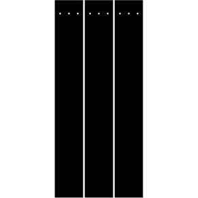 Perfect Strike Archery Arrow Wraps. Matte Black. Great for Practice Indoors, at The Range or in The Back Yard. Adhesive Backed Premium Vinyl Arrow Wraps. 7" Arrow Wraps.