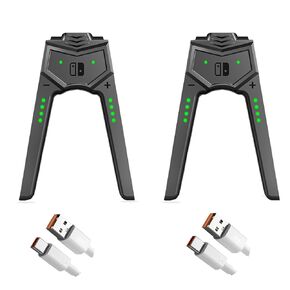 Haotianchi The Joy-Con Charge Controller is compatible with Nintendo Switch and OLED models, and can be used to play while charging, with an indicator light (black White)