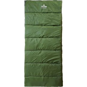 Teton Everyday Response Sleeping Bag for Adults and Kids, 3-Season Sleeping Bags, Stay Warm in Camping Weather, Stuff Sack Included