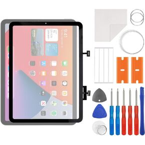 New Touch Screen Digitizer Replacement for iPad air 4 2020 A2324 A2072 with OCA Adhesive Repair Tools Kit-No LCD Screen