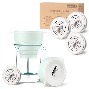 Miniwell Filtration System L901-01 Water Camping Filter with Replaceable Filter - for Hiking Purification - Remove Chlorine