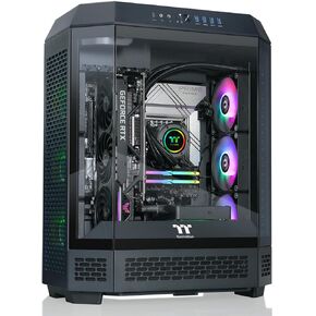 Thermaltake Reactor 9880 Gaming Desktop (AMD Ryzen™ 7 9800X3D, ToughRam 32GB DDR5 6400MT/s RGB Memory, NVIDIA® GeForce RTX™ 5080, 2TB NVMe M.2, WiFi, Windows 11) T6BK-X870-580-LCS