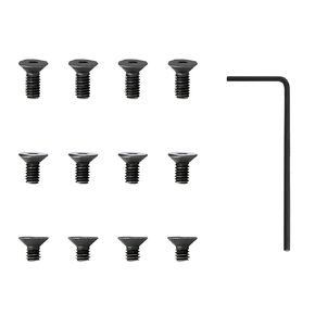 12Pcs of 3 Sizes Screw kit for Holosun Battery Tray with Mounting Tool, Also Fits EPS/EPS Carry Models