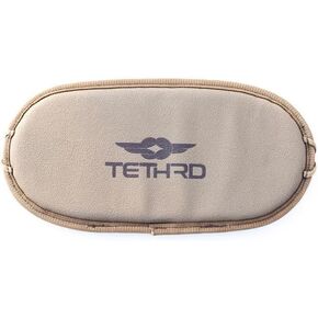Knushion - A lightweight Knee Cushion for Saddle Hunting that Straps to Tree - Durable & Ultrastrong, Coyote Brown