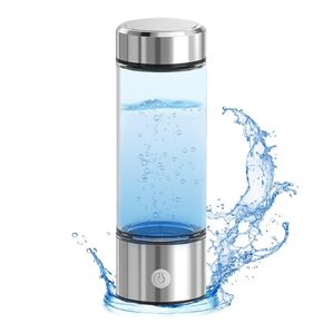 ترقية مولد زجاجة مياه الهيدروجين ، مع أحدث تقنية SPE/PEM ، زجاجة مياه مهدرجة 420 مل للسفر ، صالة الألعاب الرياضية ، المكتب والمنزل ، آلة مؤين القلويات القابلة لإعادة الشحن ، مكافحة الشيخوخة ، هدية صحية