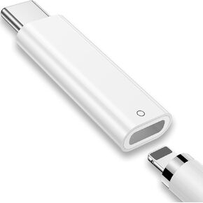 USB C to Pencil Adapter for Apple Pencil 1st Generation,USB-C Male iPencil Charger Adapter Compatible with iPad 10th/11(A16) Bluetooth Pairing,Type C to for Lightning Charger Connector for iPencil 1st