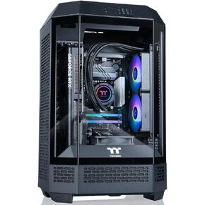 Thermaltake LCGS Reactor u2670T Gaming Desktop (Intel® Core™ Ultra 7 265KF, 32GB 6400MT/s DDR5 RGB Memory, NVIDIA GeForce® RTX 5070 Ti, 2TB NVMe M.2, WiFi, Windows 11) T3BK-B860-57T-LCS