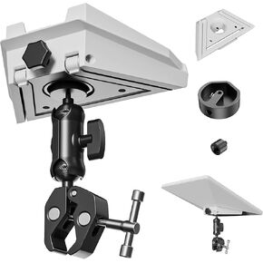 تشمل مجموعة MATT MATTE لـ Starlink Mini مع قوس 3-in-1 ، محول مؤشر ترابط 1/4 "إلى 3/8" (Tripod/Clamp متوافق) لـ RV/Yacht/Camper