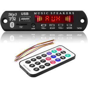 5V Bluetooth MP3 Player Decoder Board MP3 Player Car Kit FM Radio TF USB 3.5 Mm WMA AUX Audio Receiver