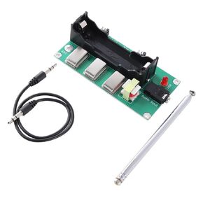 AM Transmitter 3.6V Amplitude Modulation with Antenna and Audio Cable 3 Channel 1MHZ 3MHZ 5MHZ DIY AM Transmitter Micro Power for Radio Receiver Player Testing