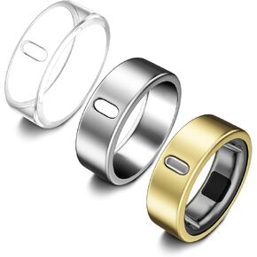 3 Pack Cover Compatible with Oura Ring Gen 4/Oura Ring Gen 3/3 Horizon, Surport Charging with Cover on, Anti-Scratch TPU Protector for Men Women Workout Gym