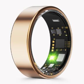 BENIO Smart Ring for Women Men, Health Ring Fitness Tracker with Sleep Trackers/Heart Rate/Steps/Calories, No APP Subscription, Fitness Ring Up to 7-Days, for iPhone & Android (7)