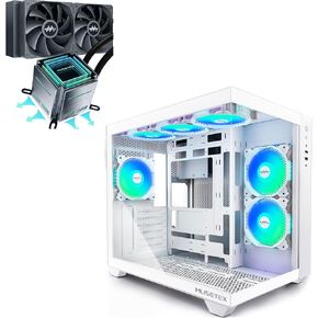 Y6N6 ATX PC CASE M240T-OB AIO CPU COND 240MM