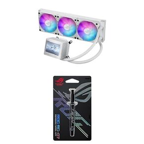 حزمة Asus Rog Ryujin III 360 Argb Wht All-in-One Cooler + Asus Rog RG-07 Performance Perfort