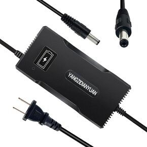 58.8V 4A Lithium Battery Charger for 48V/52V 14S Battery, DC 5.5x2.1/2.5mm Connector, Overcharge Protection