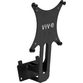 VIVO Quick Attach VESA Adapter Plate Bracket Designed for Samsung UR59 Series Monitors, Mounting Conversion Kit with Cable Management, Black, MOUNT-SGU59
