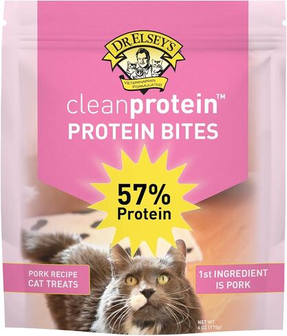 Dr. Elesy's Protein Bites Chicken Cat Treats 6oz in Saudi Arabia