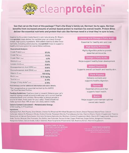 Dr. Elesy's Protein Bites Chicken Cat Treats 6oz in Saudi Arabia