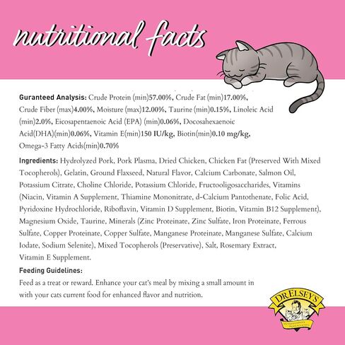 Dr. Elesy's Protein Bites Chicken Cat Treats 6oz in Saudi Arabia